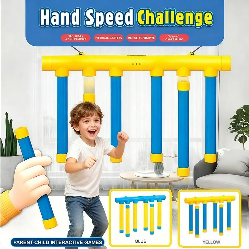 Challenge Falling Sticks Game Kids Stick Catching Toy Training Reaction Ability Educational Parent-Child Interactive Toy Sports